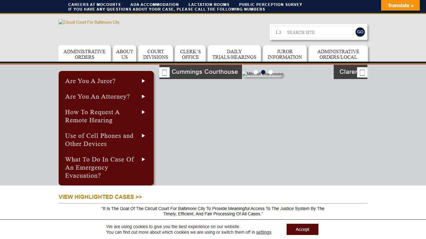 Circuit Court For Baltimore City